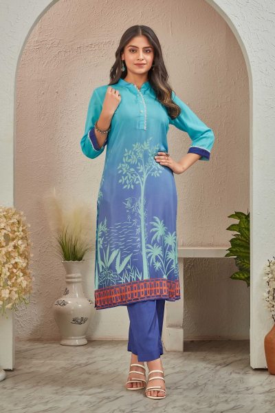 BRIGHT MUSLINE KURTA SET KURTA SET