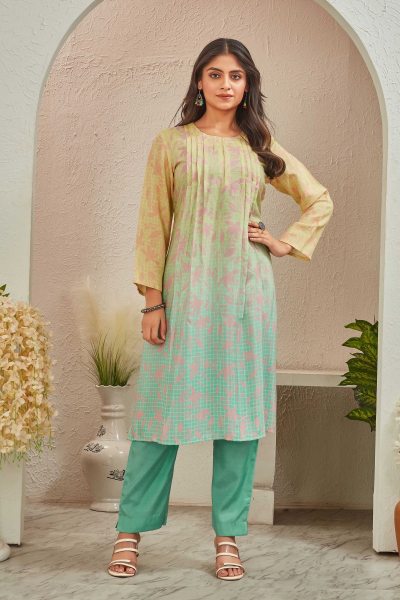 BRIGHT MUSLINE KURTA SET KURTA SET