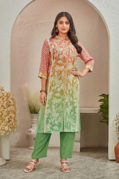 BRIGHT MUSLINE KURTA SET KURTA SET