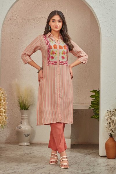 BRIGHT MUSLINE KURTA SET KURTA SET