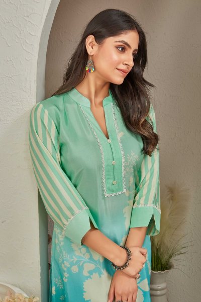 BRIGHT MUSLINE KURTA SET KURTA SET