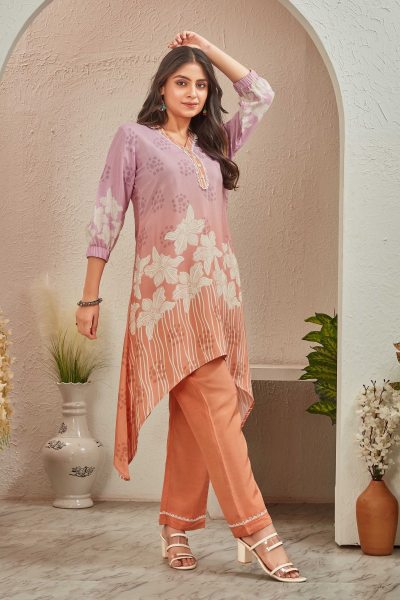 BRIGHT MUSLINE KURTA SET KURTA SET