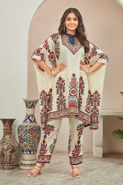 DESIGNER KAFTAN WITH PANT 