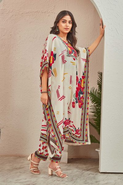 DESIGNER KAFTAN WITH PANT KAFTAN