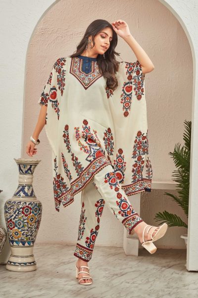 DESIGNER KAFTAN WITH PANT KAFTAN