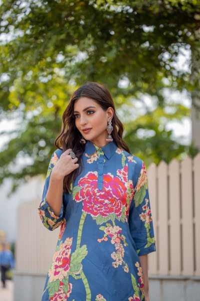 FLORAL PRINTED SHARARA SET SHARARA SET