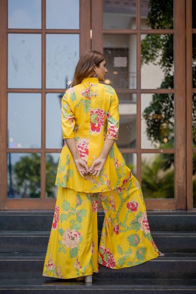 FLORAL PRINTED SHARARA SET SHARARA SET