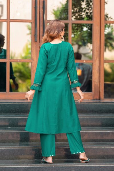 KURTA SET WITH MIRROE WORK KURTA SET