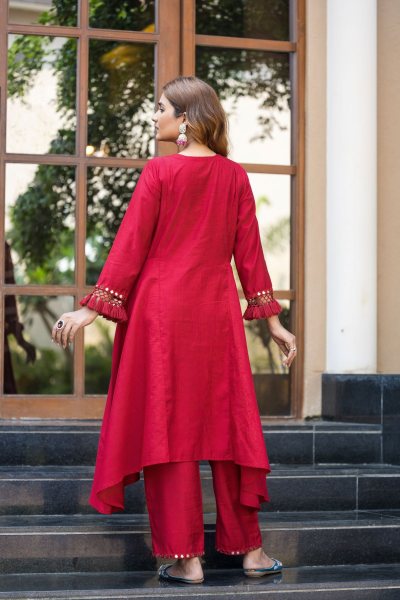 KURTA SET WITH MIRROR WORK KURTA SET