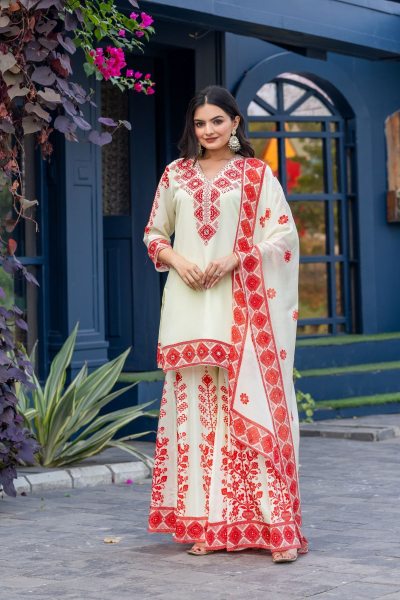 PRINTED SHARARA SET 