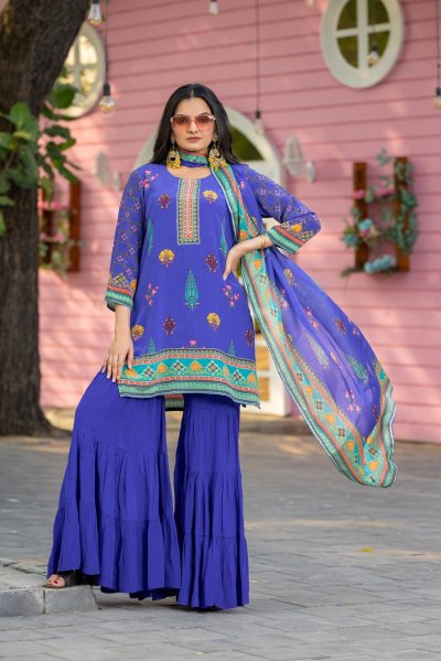 PRINTED SHARARA SET SHARARA SET