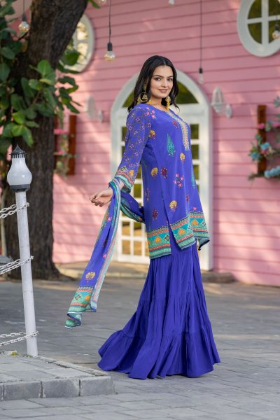 PRINTED SHARARA SET SHARARA SET