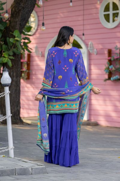 PRINTED SHARARA SET SHARARA SET